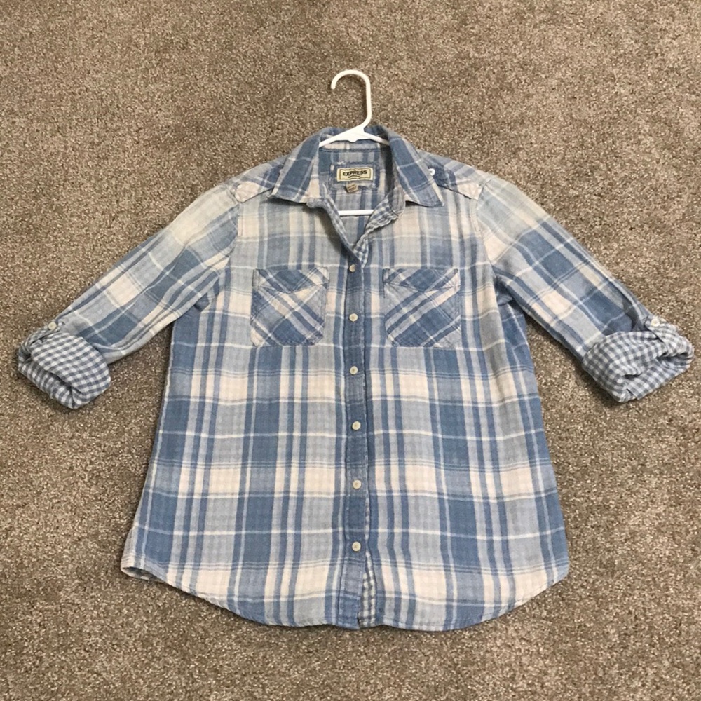 Express oversized boyfriend shirt